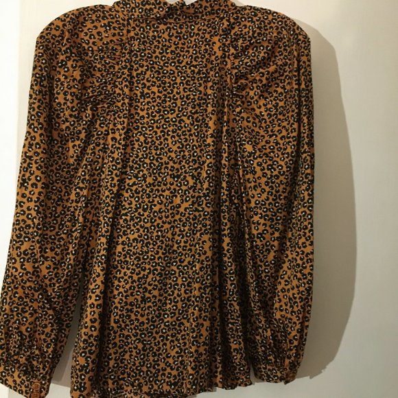 Leopard Print Blouse - Picture 2 of 4